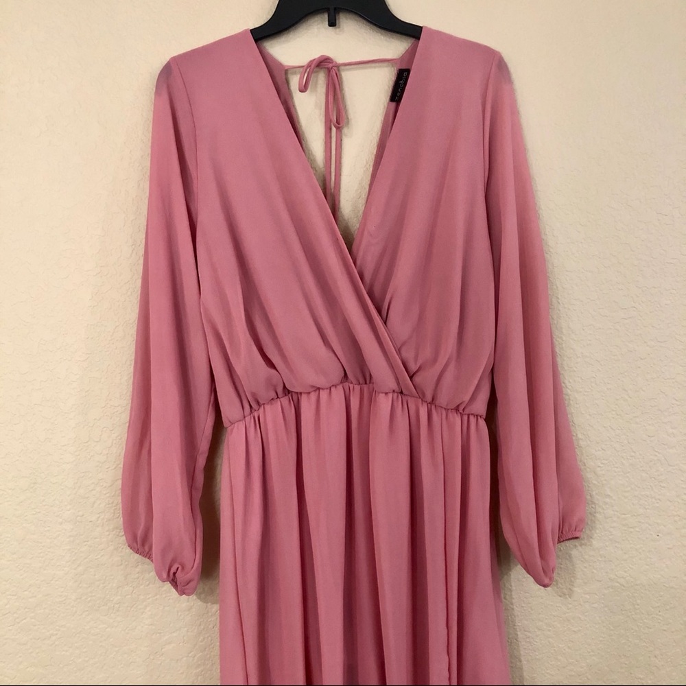 Maxi Dress Mauve/Blush